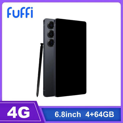 Fuffi-Smartphone 4+64GB/32GB ROM,3+32GB ROM, 6.8-Inch Display, Dual Sim Card Slot, Android 12.0 Os, 4G Network Support, Handwriting Pen Included