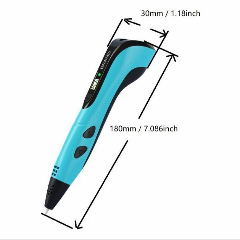 NEW 3D Printing Pen 3D Pen Set for Kids Chidren Child'S Birthday Christmas Creative DIY Gift LCD Display with PLA Filament