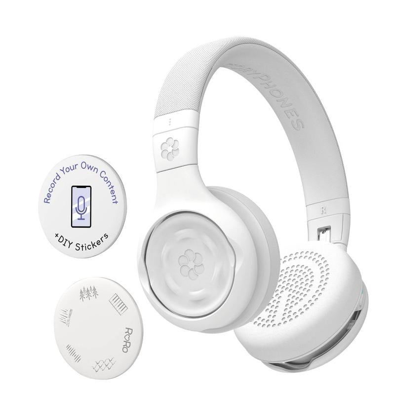 Storyphones Storytelling Bluetooth Wireless Kids Headphones Intro Bundle with Zendisk and Playshield